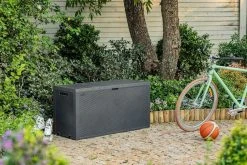 Keter Emily Säilytyslaatikko Grafiitti 10 Keter Emily Säilytyslaatikko Grafiitti -Veke kauppa 0016 M1A0874 Gray Keter logo