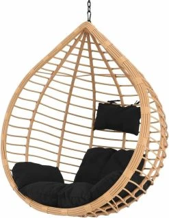 Veke Odense Riippukeinu Luonnonväri/musta Pehmuste -Veke kauppa 11552 4