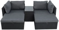 Veke Kalla Oleskeluryhmä Musta/harmaa -Veke kauppa 11586 2