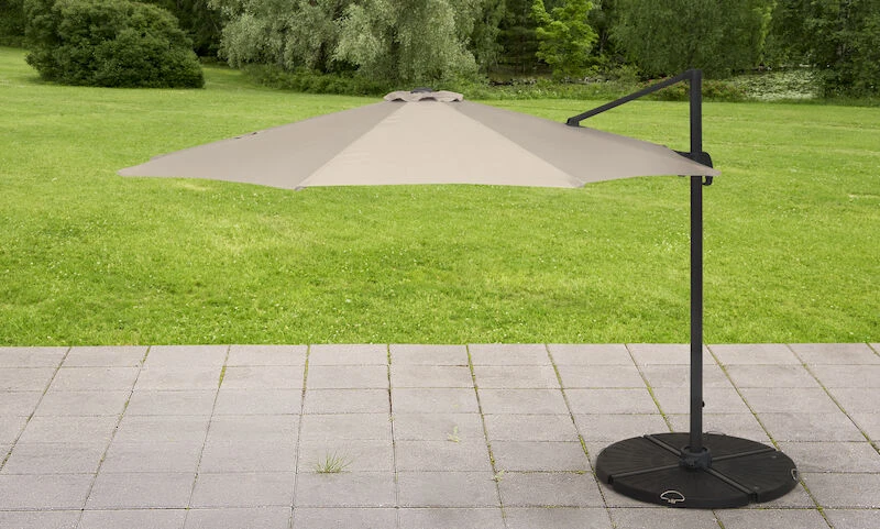 4Living Roman Sivuvarjo 3m Pyörivä Beige 6 4Living Roman Sivuvarjo 3m Pyörivä Beige - Image 6