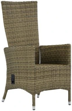 Hillerstorp Atlanta Puutarhatuoli Harmaa -Veke kauppa 282119 1 1