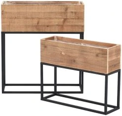 4living Country Kukkalaatikot Suorakaide 2 Kpl Musta/puu 10 4living Country Kukkalaatikot Suorakaide 2 Kpl Musta/puu -Veke kauppa 314869 4 1