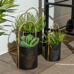 4Living Lombok Kukkakori 3 Kpl