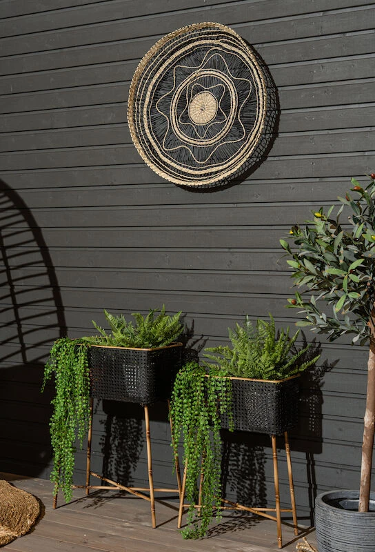 4living Lombok Kukkalaatikko 2kpl Setti Musta/ruskea 2 4living Lombok Kukkalaatikko 2kpl Setti Musta/ruskea - Image 2