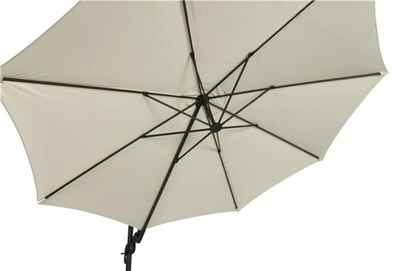 Outfit Andreas Sivuvarjo Ø3,5 M Luonnonvalkoinen 1 Outfit Andreas Sivuvarjo Ø3,5 M Luonnonvalkoinen