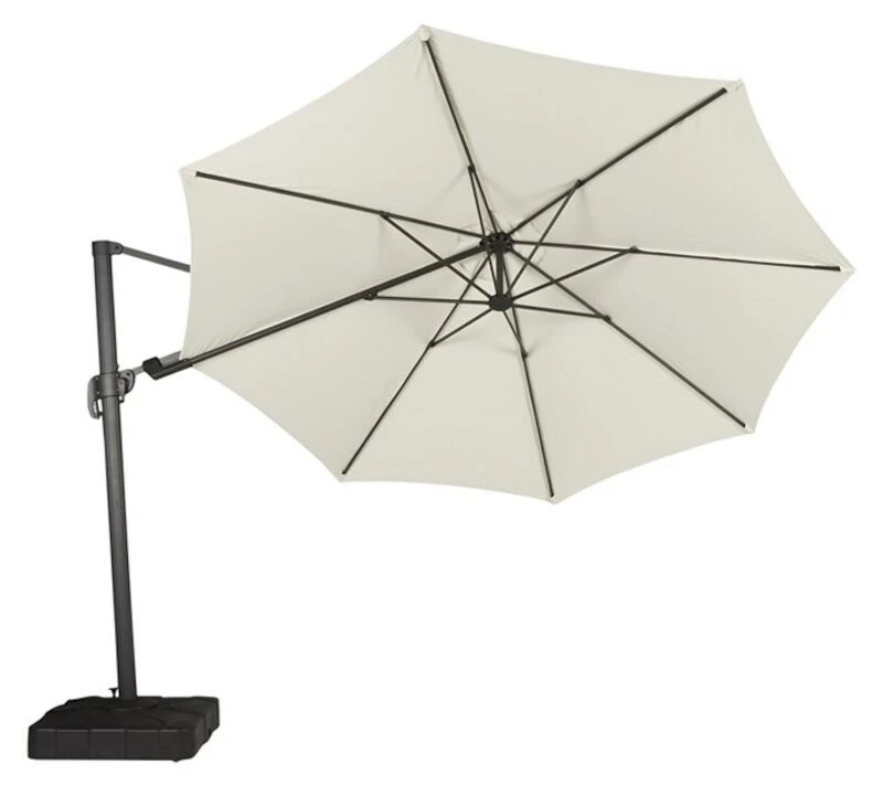 Outfit Andreas Sivuvarjo Ø3,5 M Luonnonvalkoinen 6 Outfit Andreas Sivuvarjo Ø3,5 M Luonnonvalkoinen - Image 6