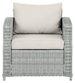 Vila Vinga Sohvatuoli Hiekan Värinen Polyrottinki/alumiini