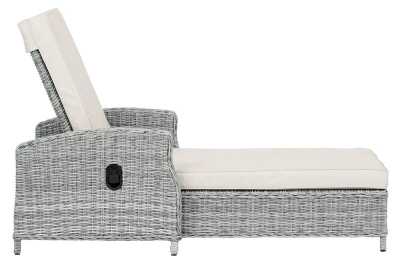 Vila Vinga Aurinkotuoli Hiekan Värinen Polyrottinki/alumiini 5 Vila Vinga Aurinkotuoli Hiekan Värinen Polyrottinki/alumiini - Image 5