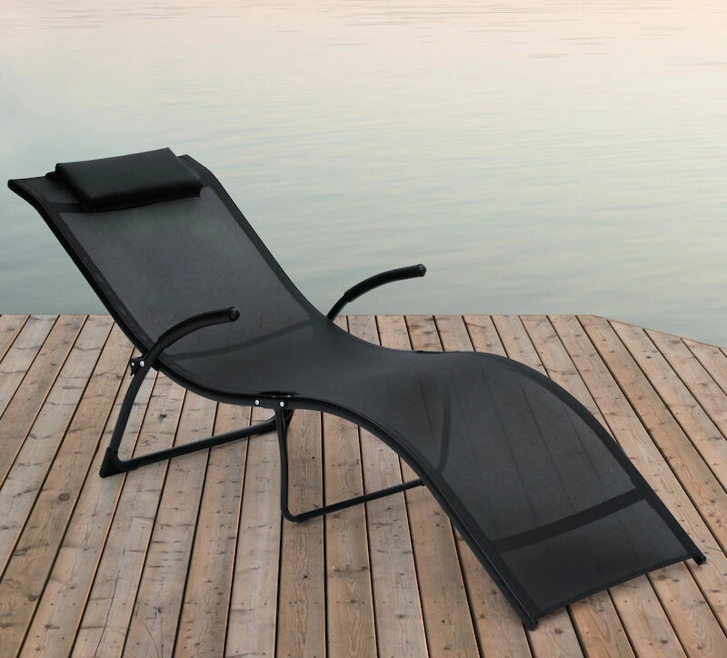 4Living Ringo Aurinkotuoli Musta 3 4Living Ringo Aurinkotuoli Musta - Image 3