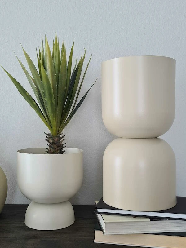 4Living Button Suojaruukku 17,5 Cm Beige 1 4Living Button Suojaruukku 17,5 Cm Beige