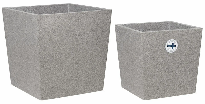 4Living Cubic Termoruukku 2kpl Musta 2 4Living Cubic Termoruukku 2kpl Musta - Image 2