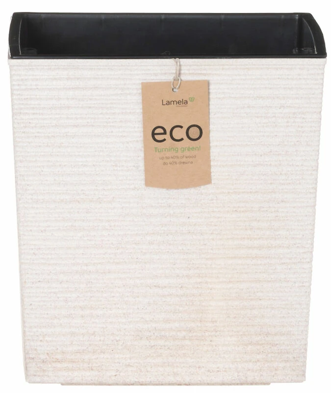 4Living Dluto ECO Ruukku 30x30x31 Cm Hiekka 4 4Living Dluto ECO Ruukku 30x30x31 Cm Hiekka - Image 4