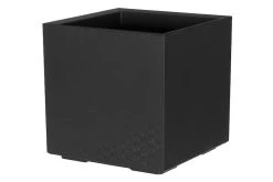 4Living Karo Beton ECO Ruukku 39x39x39,5 Cm Musta -Veke kauppa 4living karo beton eco ruukku 40x40x40 musta