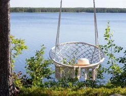 4living Boho Riipputuoli 80cm Valkoinen -Veke kauppa 4living riipputuoli 80cm web