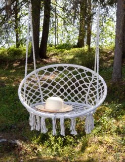 4living Boho Riipputuoli 80cm Valkoinen