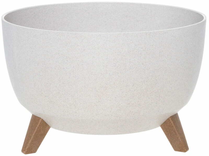 4Living Roma ECO Jalallinen Ruukku 40 Cm Hiekka 3 4Living Roma ECO Jalallinen Ruukku 40 Cm Hiekka - Image 3