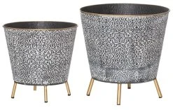 4Living Gloria Suojaruukku 2 Kpl Musta/valkoinen/kulta