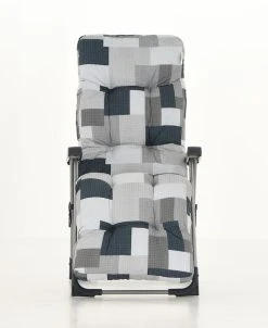 4Living Baden Baden Tuoli+pehmuste, Hopea Siniharmaa -Veke kauppa 602492 291322 0 0