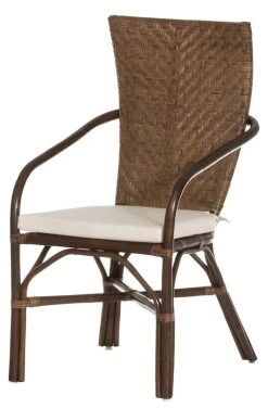 4Living Atalanta Rottinki 4-hengen Ruokailuryhmä Tummanruskea -Veke kauppa 602882 a 02