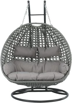 Veke Usva Kahden Istuttava Riipputuoli Ja Teline Harmaa 9 Veke Usva Kahden Istuttava Riipputuoli Ja Teline Harmaa -Veke kauppa 641286 1 1