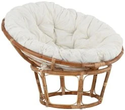 Veke Pesä Korituoli Luonnonväri Rottinki, L.valkoinen Pehmuste 8 Veke Pesä Korituoli Luonnonväri Rottinki, L.valkoinen Pehmuste -Veke kauppa 641545 1