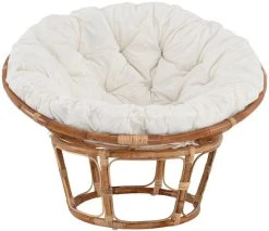 Veke Pesä Korituoli Luonnonväri Rottinki, L.valkoinen Pehmuste 11 Veke Pesä Korituoli Luonnonväri Rottinki, L.valkoinen Pehmuste -Veke kauppa 641545 2