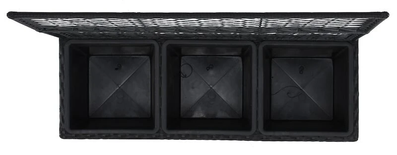 Veke Varpu Kukkalaatikko Viherseinällä Musta 2 Veke Varpu Kukkalaatikko Viherseinällä Musta - Image 2