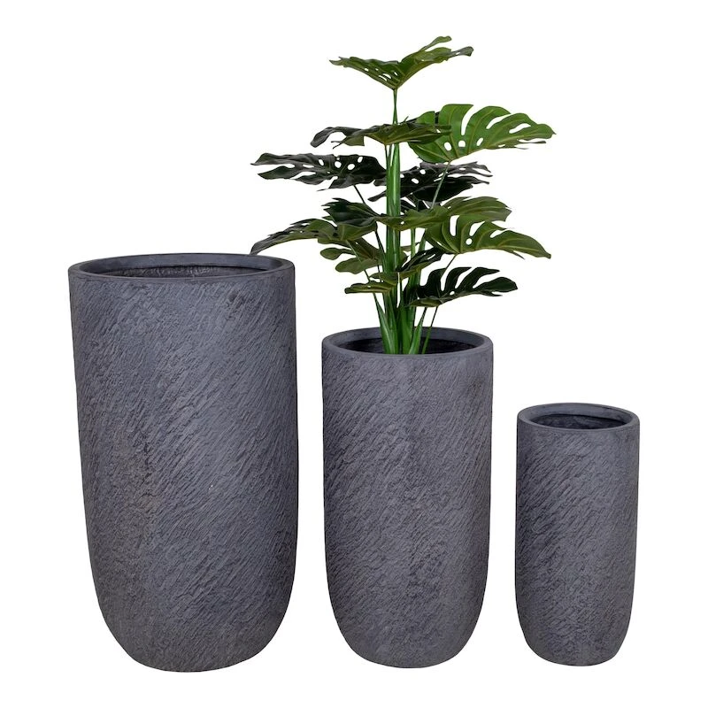 House Nordic Hamilton Ruukkusetti 3 Kpl Harmaa 2 House Nordic Hamilton Ruukkusetti 3 Kpl Harmaa - Image 2