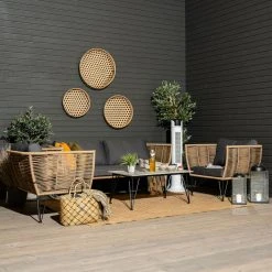 Bloomingville Mundo Sohvaryhmä Ruskea/tummanharmaa -Veke kauppa Bloomingville mundo sohvaryhma Rusk tharmaa miljoossa web pete 3