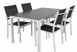 Brafab Rana Puutarhatuoli Musta/valkoinen