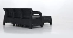 Keter Corfu Kulmasohvaryhmä, Grafiitin Harmaa -Veke kauppa Corfu kulmasohvaryhma grafiitin harmaa 2 0