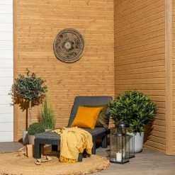 Keter Daytona Deluxe Aurinkotuoli Pehmusteella, Grafiitti 9 Keter Daytona Deluxe Aurinkotuoli Pehmusteella, Grafiitti -Veke kauppa Daytona deluxe aurinkotuoli miljoossa musta web pete 15