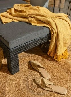 Keter Daytona Deluxe Aurinkotuoli Pehmusteella, Grafiitti