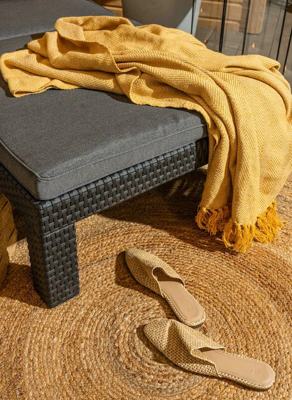 Keter Daytona Deluxe Aurinkotuoli Pehmusteella, Grafiitti 1 Keter Daytona Deluxe Aurinkotuoli Pehmusteella, Grafiitti