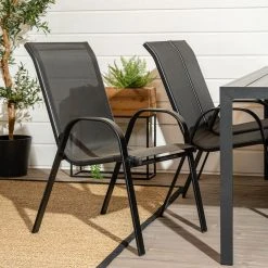 Veke Feel Textline Puutarhatuoli Musta -Veke kauppa Feel textline 6 hengen ruokailuryhma miljoossa web pete 11