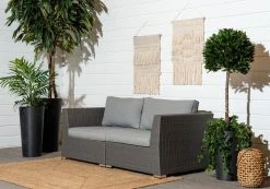 Veke Hede 2-istuttava Sohva Tummanharmaa/harmaa -Veke kauppa Hede 2 istuttava sohva tummanharmaan harmaa miljoossa web 20