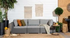 Veke Hede 3-istuttava Sohva Tummanharmaa/harmaa -Veke kauppa Hede 3 istuttava sohva tummanharmaan harmaa miljoossa web 1 2