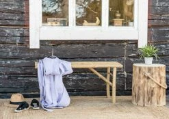 Ecofurn Pölkky Jakkara 45 Cm, Ø35-45 Cm -Veke kauppa Helle penkki 100cm miljoossa web 1