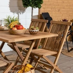 House Nordic Oviedo-Toledo 4-hengen Tiikki Ruokailuryhmä -Veke kauppa House nordic toledo oviedo 4 hengen ruokailuryhma 2 laatu miljoossa web 26