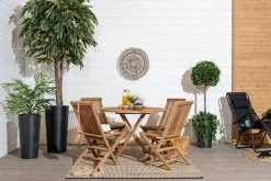 House Nordic Toledo Tiikkituoli 8 House Nordic Toledo Tiikkituoli -Veke kauppa House nordic toledo oviedo 4 hengen ruokailuryhma pyorea 2 laatu miljoossa web 1 1