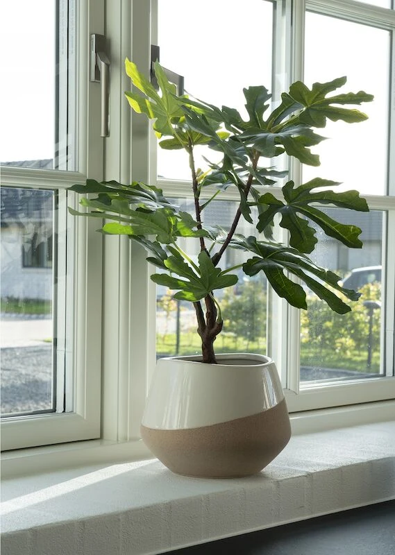 House Nordic Keraaminen Kukkaruukku Ø20,5 Cm Beige/ruskea 3 House Nordic Keraaminen Kukkaruukku Ø20,5 Cm Beige/ruskea - Image 3