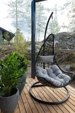 Veke Nietos Riippukeinu Ja Teline Musta, Musta Pehmuste 9 Veke Nietos Riippukeinu Ja Teline Musta, Musta Pehmuste -Veke kauppa IMG 4374