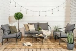 Veke Lauha Sohvaryhmä Musta/vaaleanharmaa -Veke kauppa Lauha sohvaryhma miljoossa 4