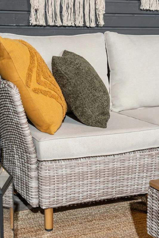 Veke Lehdokki Kulmasohva 2K3 Ruokapöydällä Greige/luonnonvalkoinen 4 Veke Lehdokki Kulmasohva 2K3 Ruokapöydällä Greige/luonnonvalkoinen - Image 4