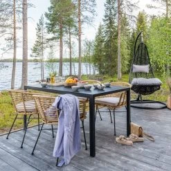 Veke Lepo Riipputuoli Ja Teline Musta, Harmaa Pehmuste -Veke kauppa Lepo riipputuoli harmaa musta miljoossa web 5