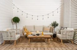 Veke Loiste Sohvaryhmä 3+1+1 Sohvapöydällä Hiekka