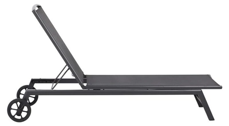 Outfit Aurinkotuoli Pyörillä, Musta 1 Outfit Aurinkotuoli Pyörillä, Musta