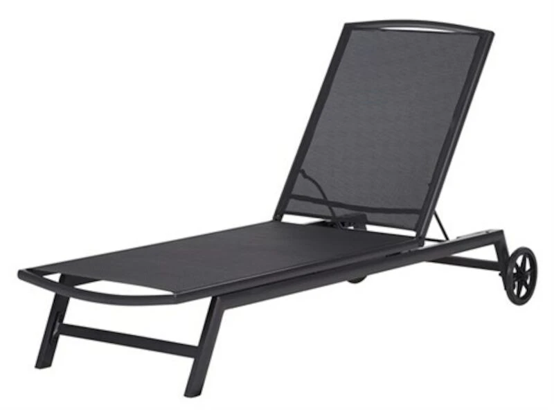 Outfit Aurinkotuoli Pyörillä, Musta 2 Outfit Aurinkotuoli Pyörillä, Musta - Image 2