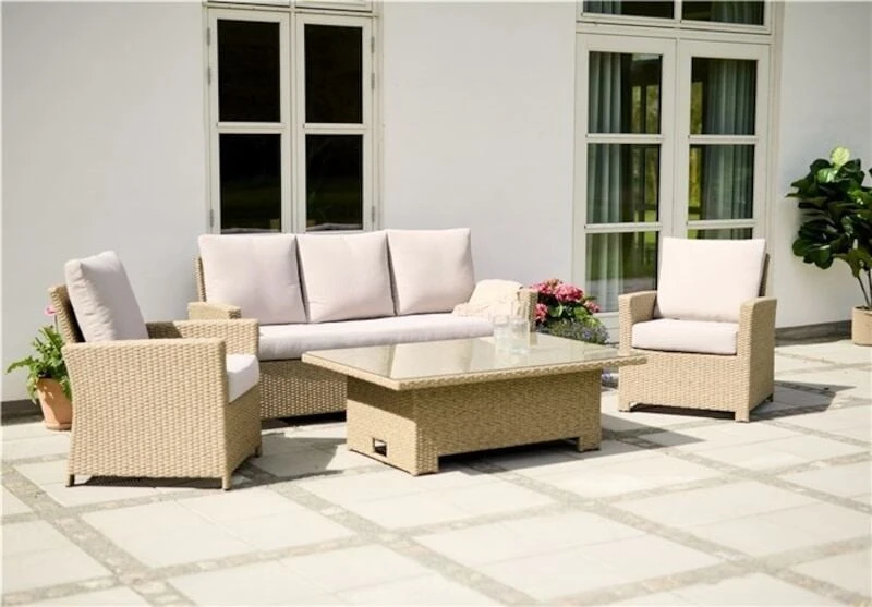 Outfit Elisa Sohvaryhmä Luonnonväri/hiekka 4 Outfit Elisa Sohvaryhmä Luonnonväri/hiekka - Image 4