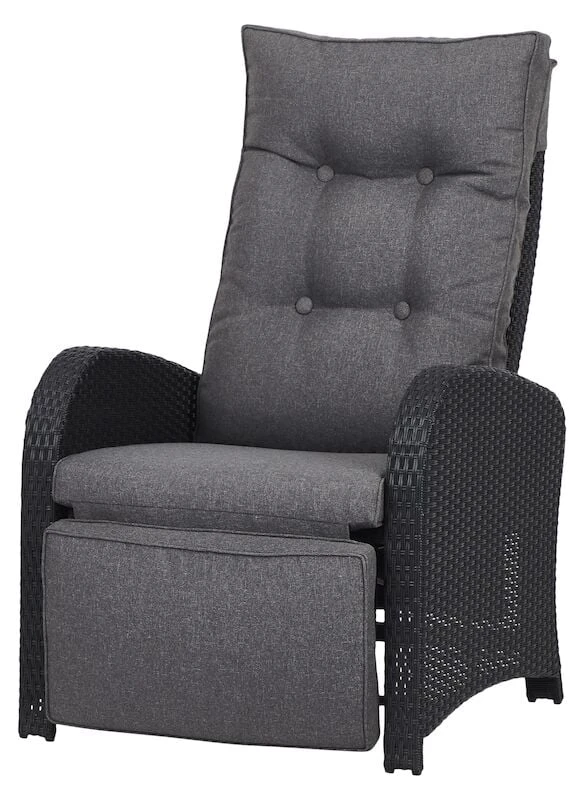 Outfit Säädettävä Puutarhatuoli Musta/harmaa 4 Outfit Säädettävä Puutarhatuoli Musta/harmaa - Image 4